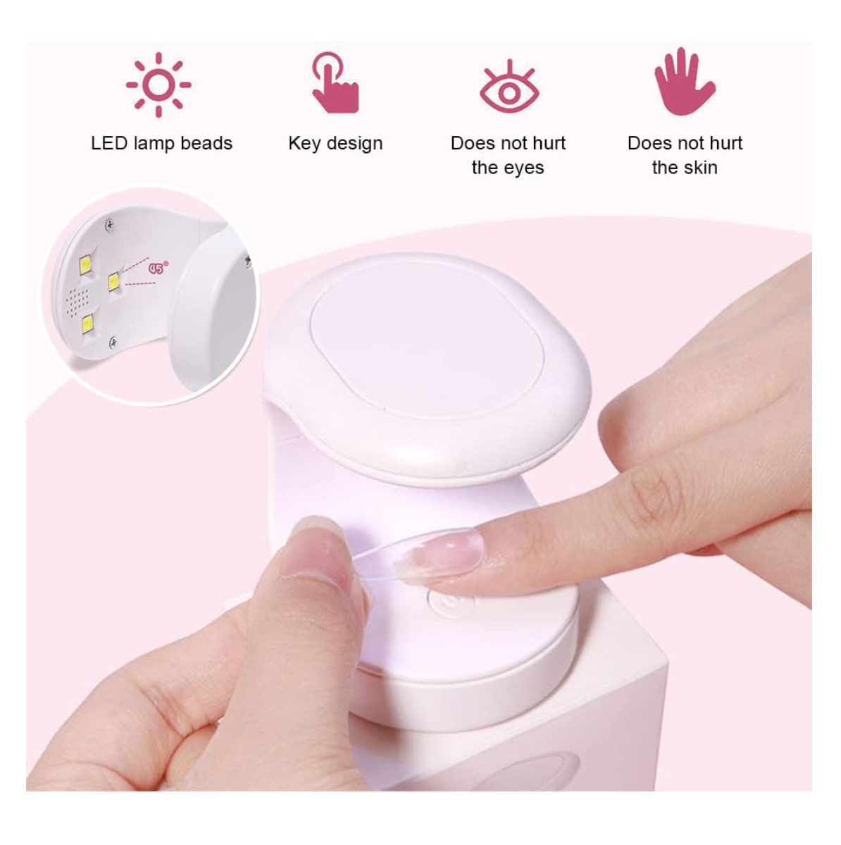 Miniatura 5 de Mini lámpara LED UV para uñas